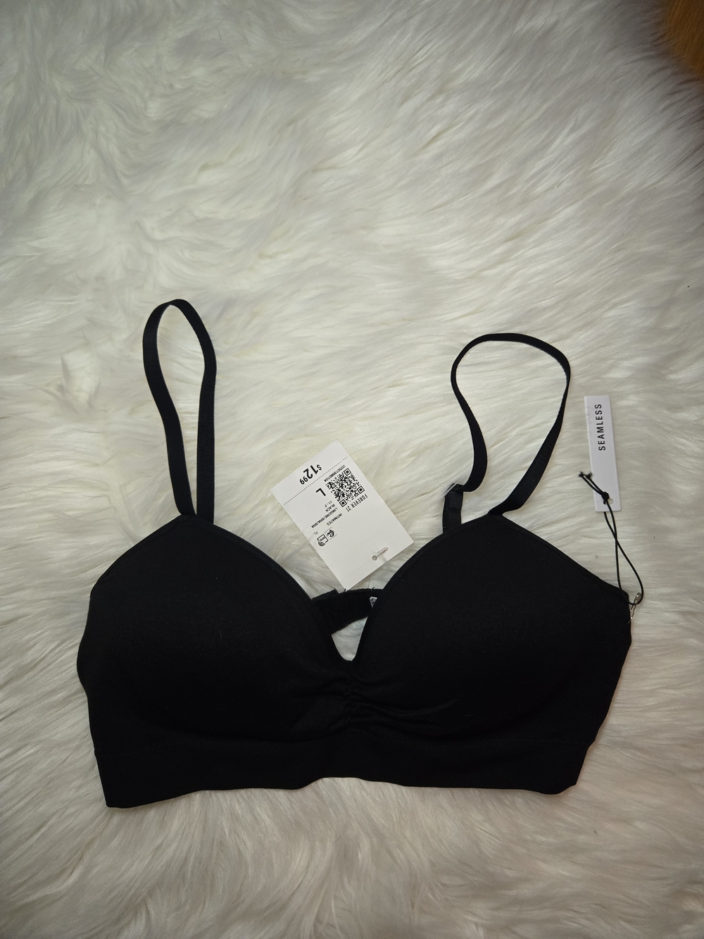 🆕️F21 Seamless Black Padded Bralette - Women Intimates & Sleepwear